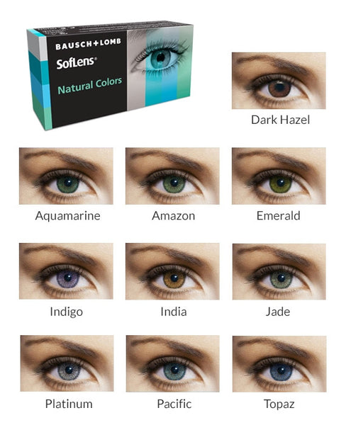 Soflens Colors nedioptrijske
